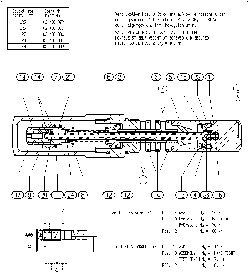 CONTROL VALVE — Zeichnung