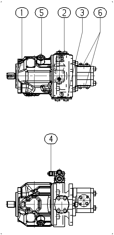 ALA10VO28DRG/31L-VSC12G30 — Zeichnung