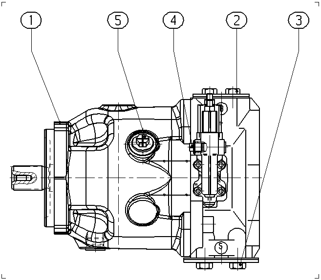 AL A10V O 74 DRS /32R-VSD12K07 -SO413 — Zeichnung