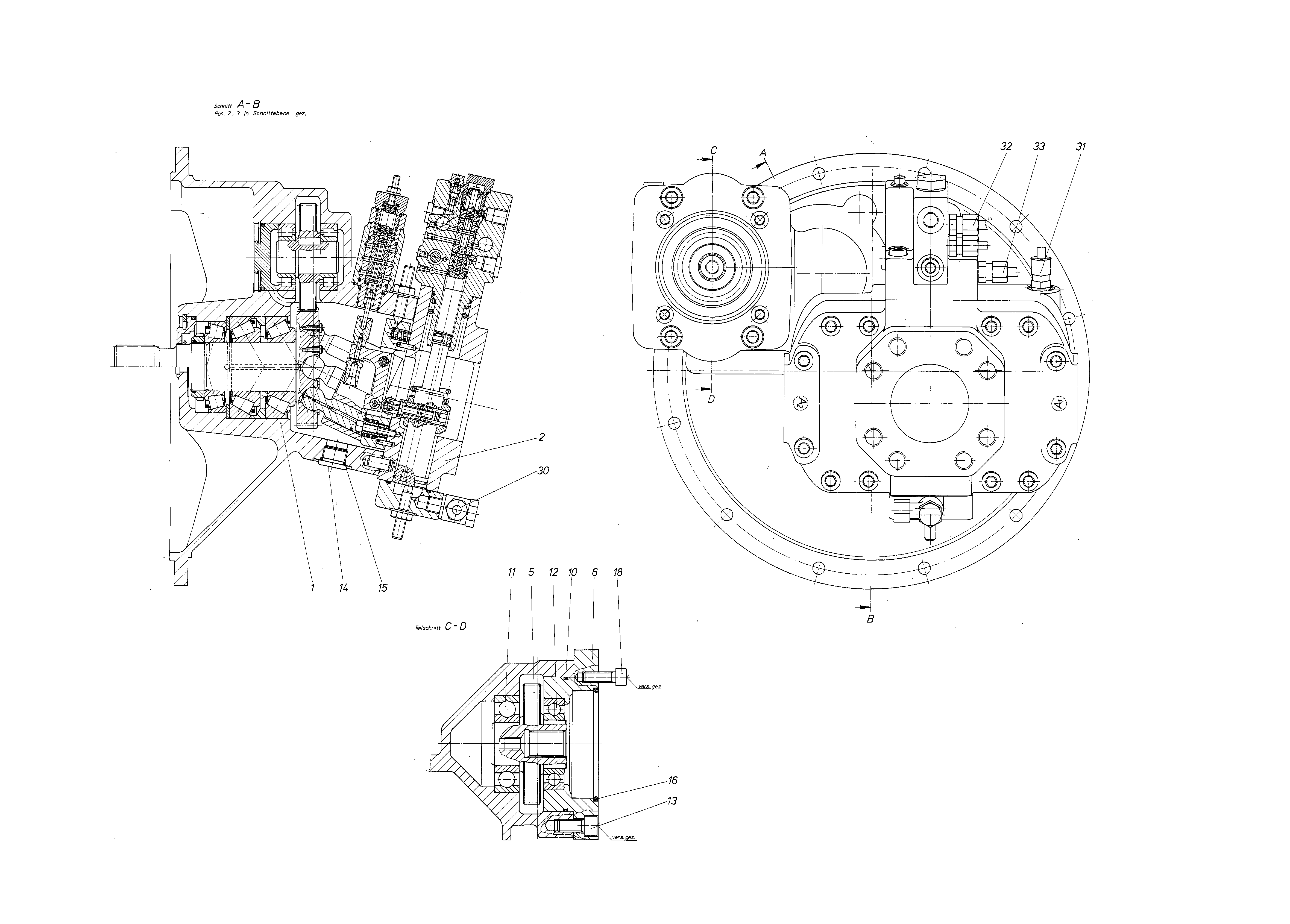 A8VO55SRH/60R1-PZG05G *SV* — Zeichnung