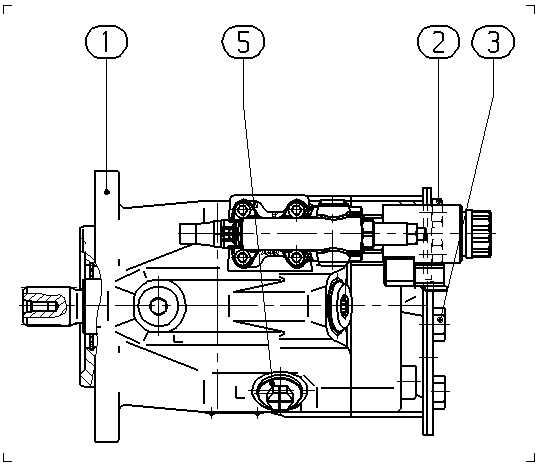 AL A10V O 60 ED 71/52R-VUC11N00P — Zeichnung