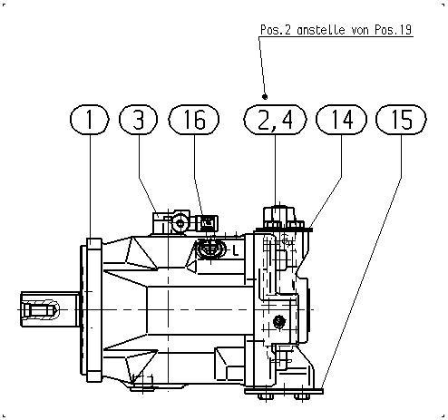 A A10VSO140 DFEO/31L-PPB12N00 — Zeichnung