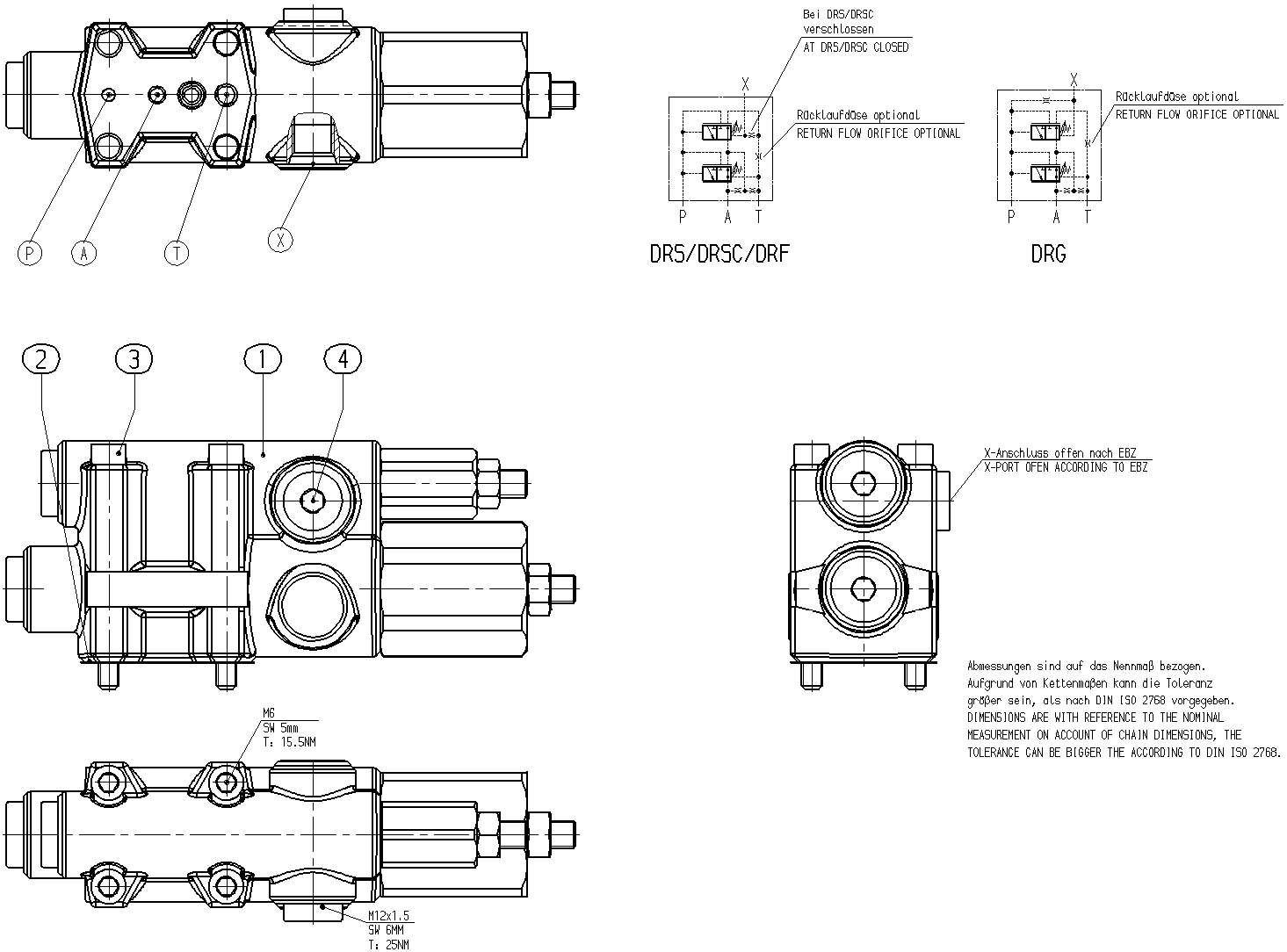 CONTROL VALVE — Zeichnung