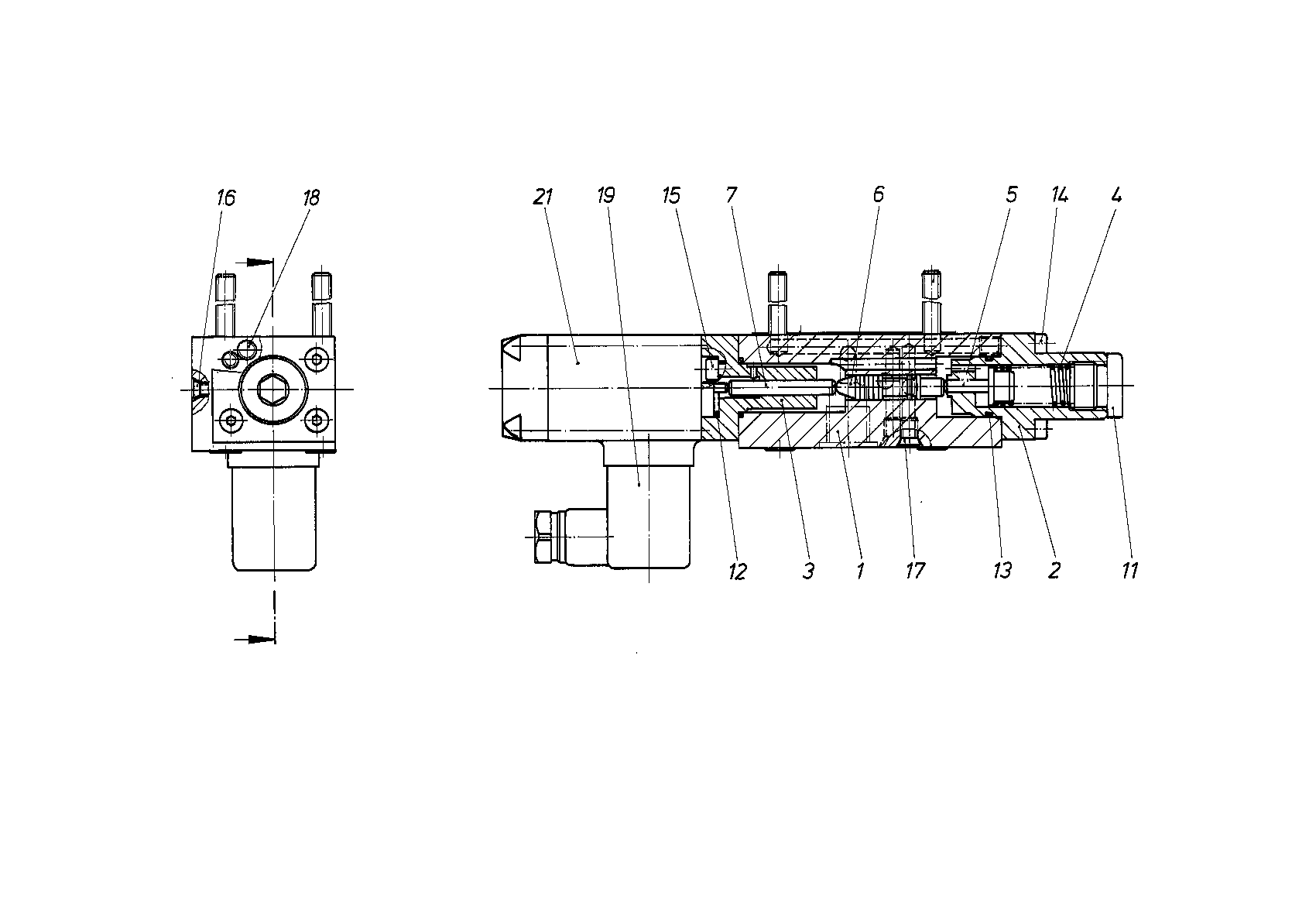 UNLOADING VALVE — Zeichnung