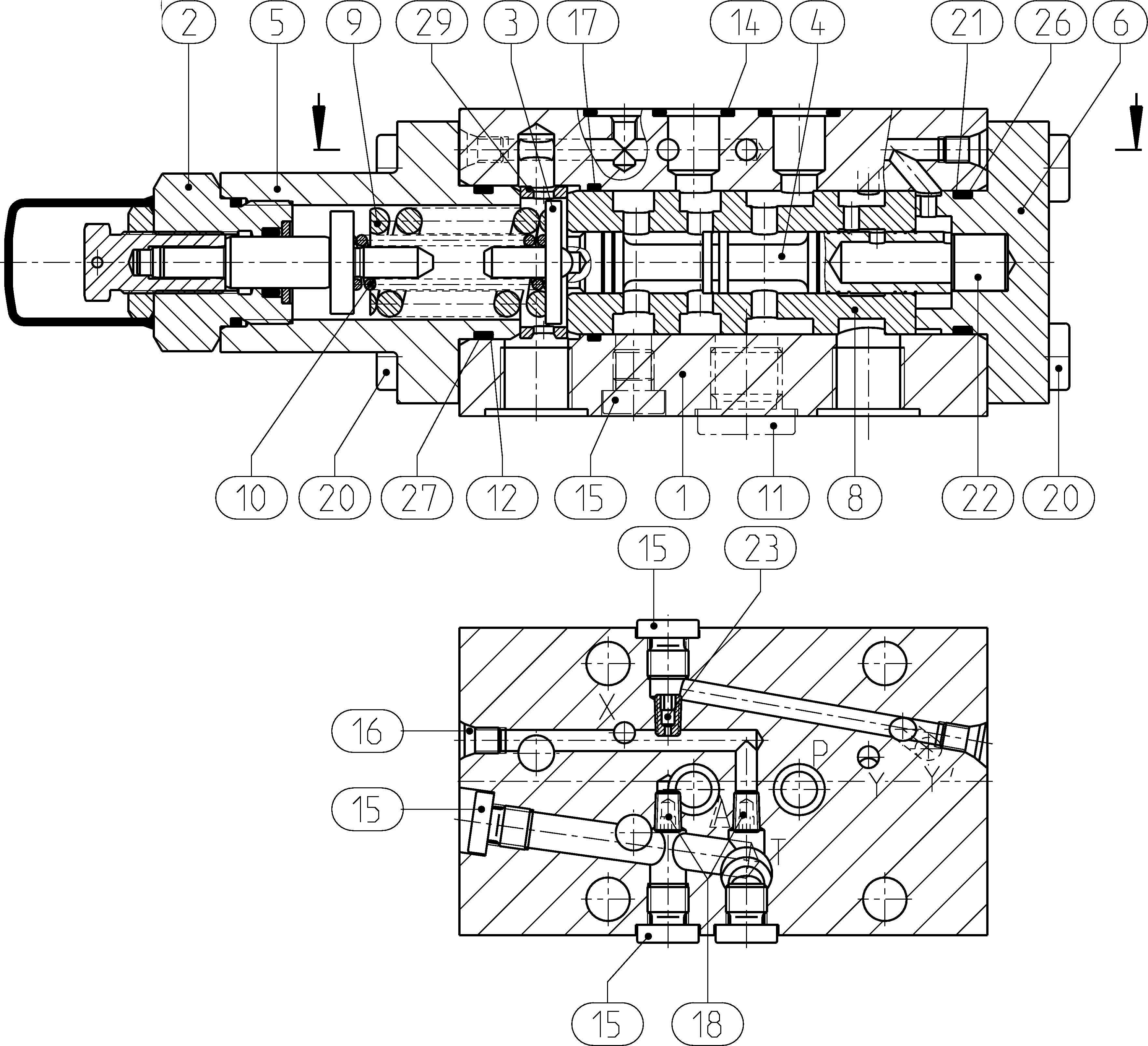 CONTROL VALVE — Zeichnung