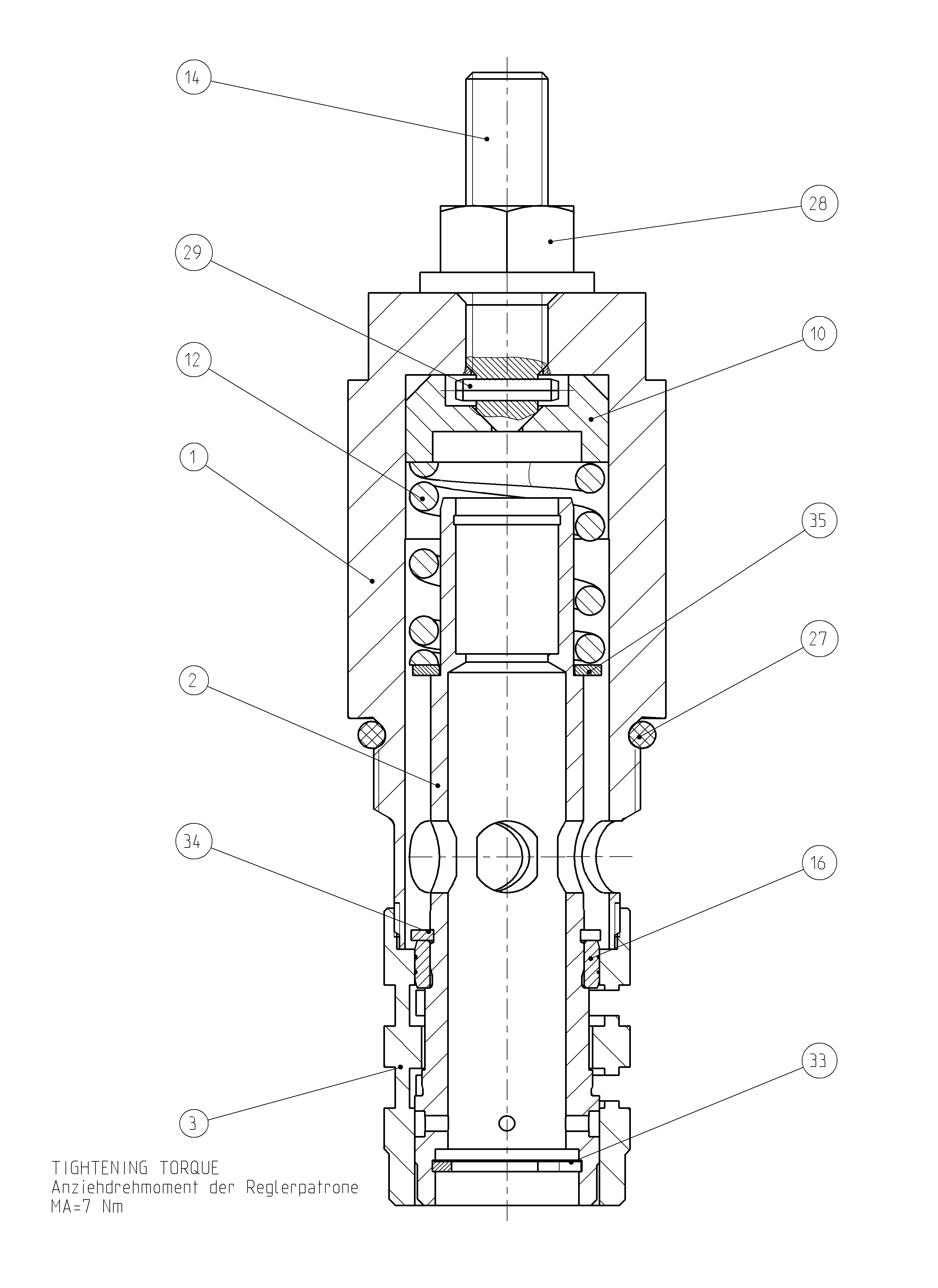 CONTROL CARTRIDGE — Zeichnung
