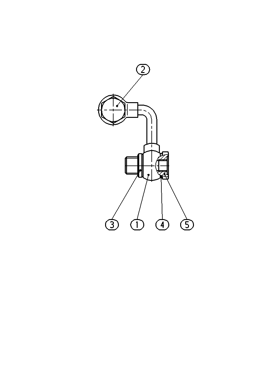 HYDRAULIC LINE — Zeichnung