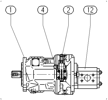 A A10VSO 71 DFR1/31R-PPA12L40 -SO376 — Zeichnung
