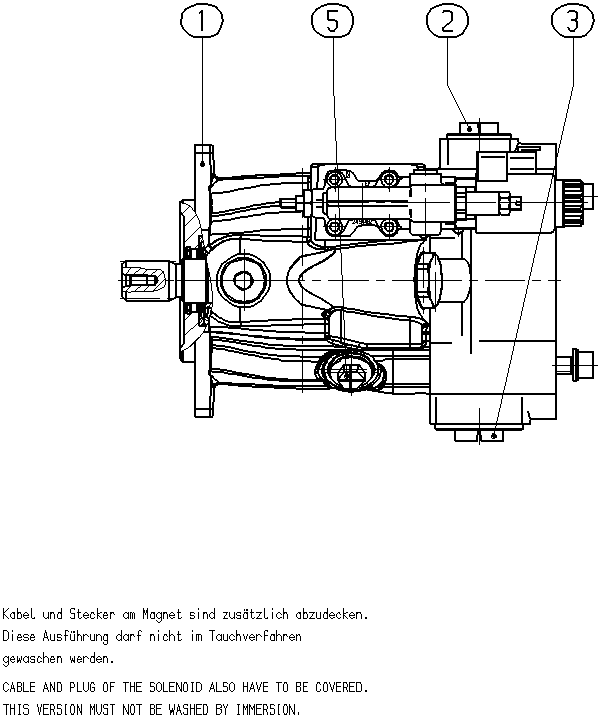AL A10V O 45ED 71/53R-VSC12K01P -S2528 — Zeichnung