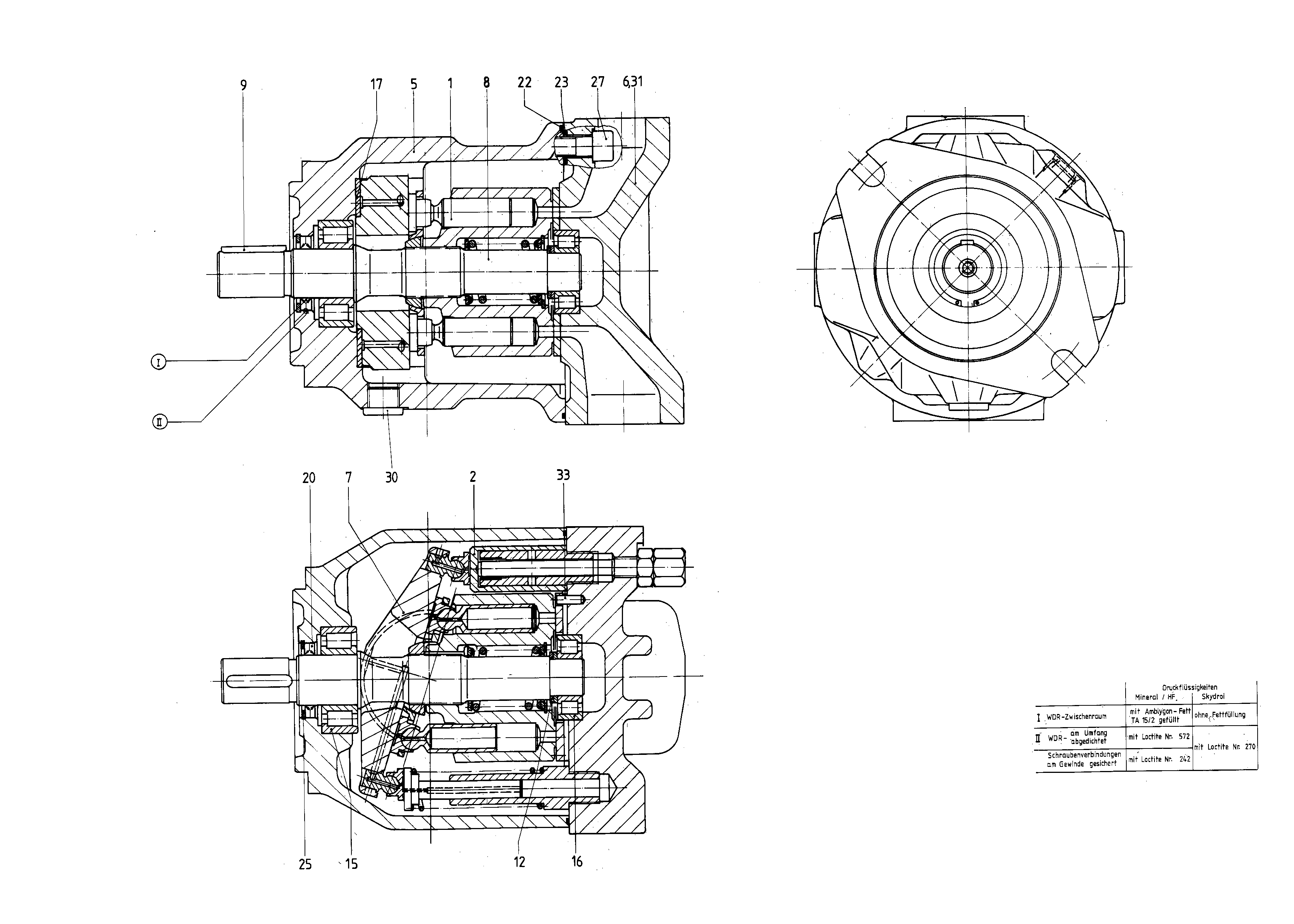 GE A10VSO 71 OV /30L-PPA12N00 -SO 56 — Zeichnung