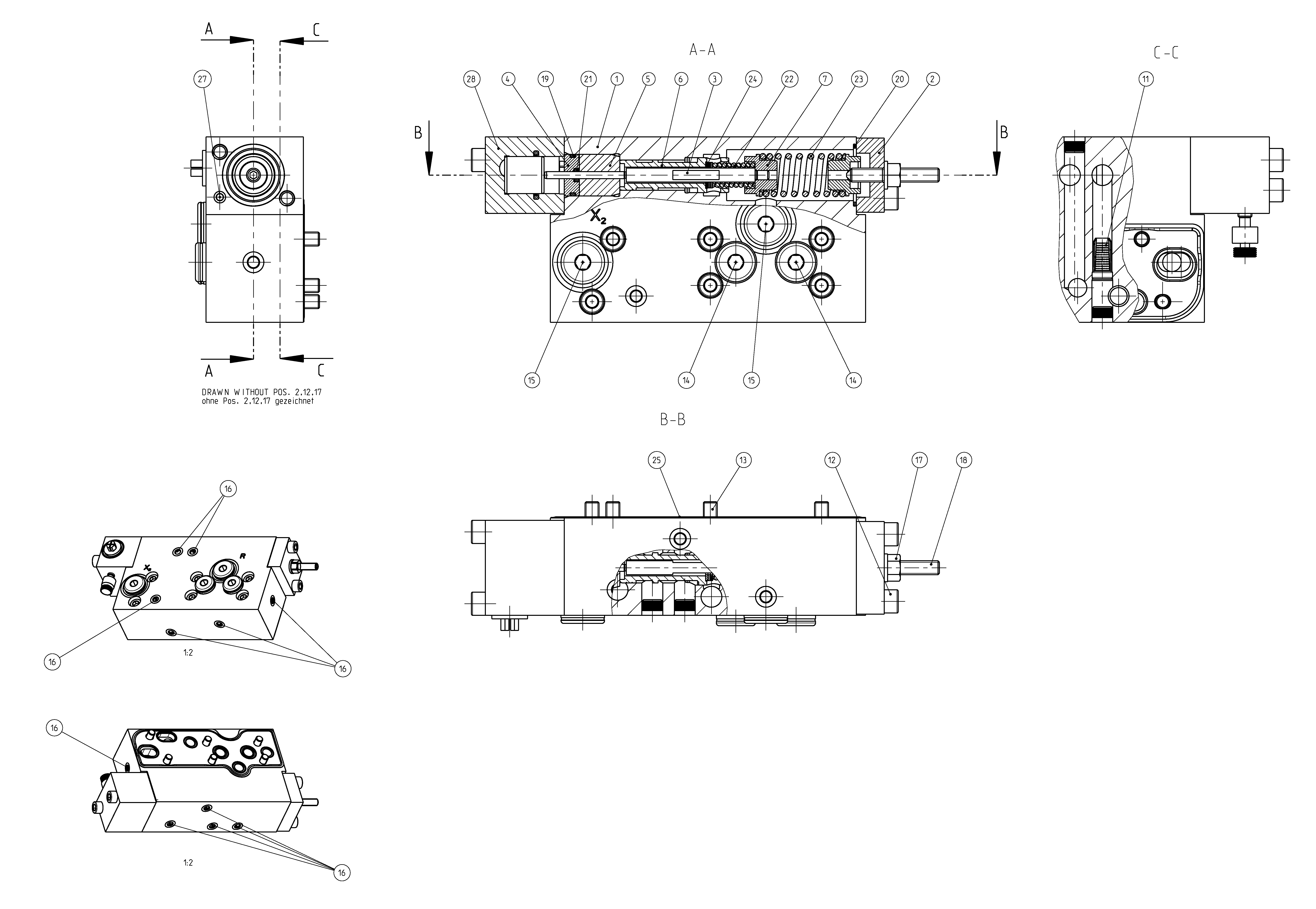 CONTROL VALVE — Zeichnung