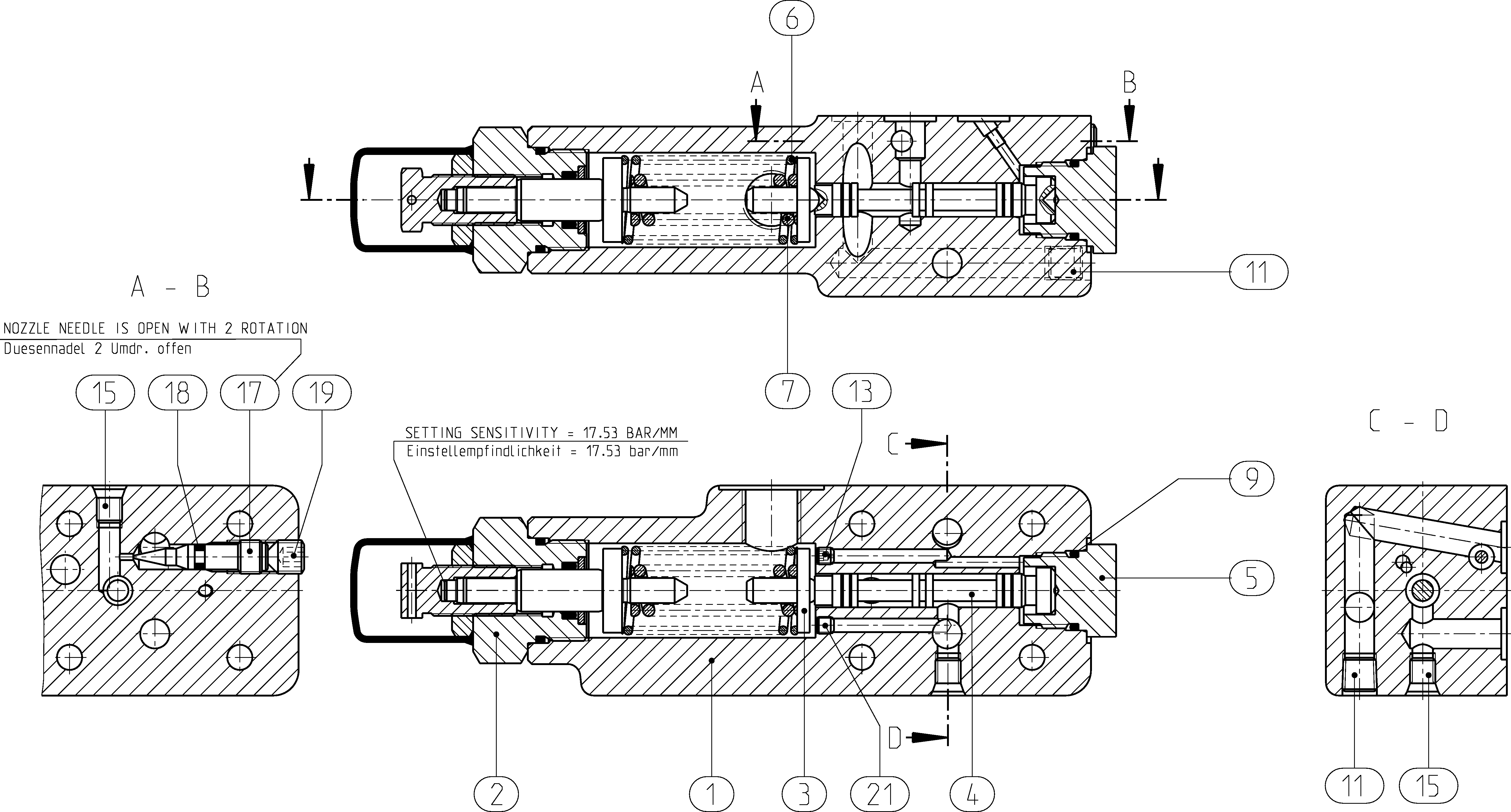 CONTROL VALVE — Zeichnung