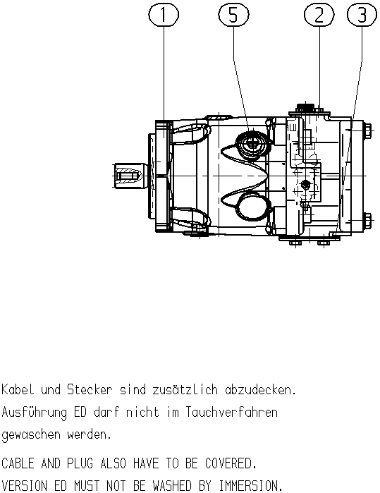 AL A10V O140ED 73/32L-VSD12K17P -SO200 — Zeichnung