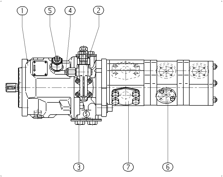 AL A10V O 28 DRG /31R-PSC12H00 -SO381 — Zeichnung