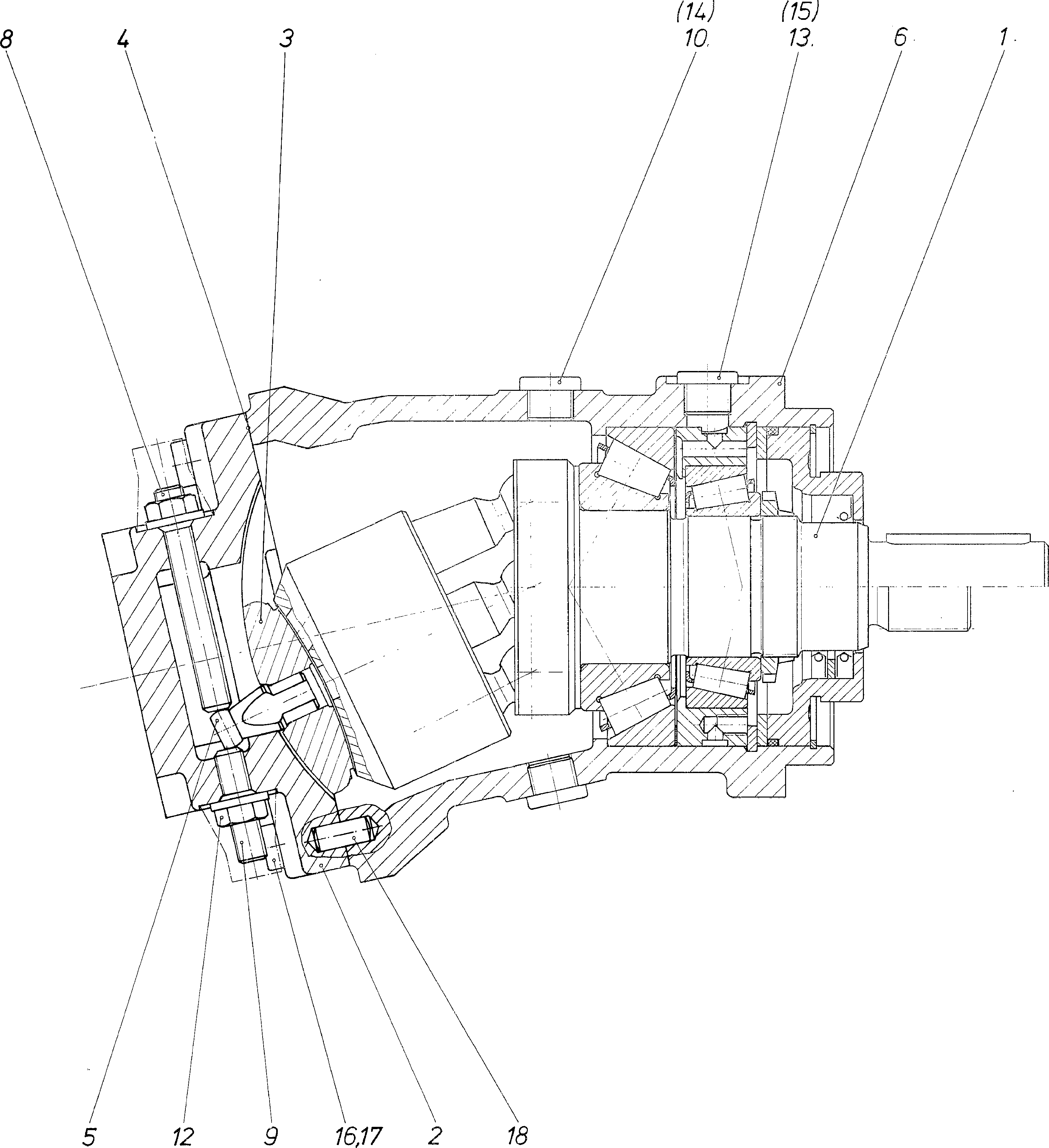 AXIAL-PISTON PUMP — Zeichnung