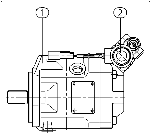 AA10VSO10ED72/52R-PKC64N00T — Zeichnung