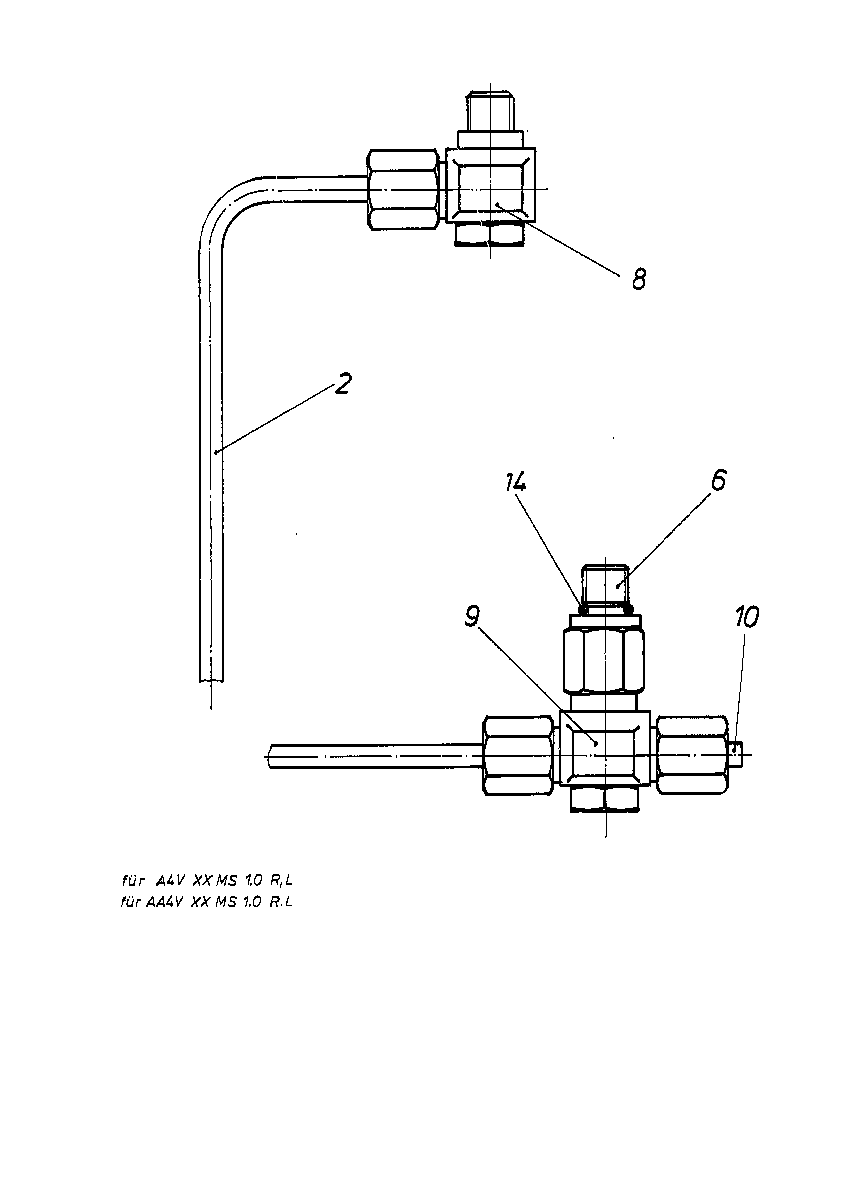 HYDRAULIC LINE — Zeichnung