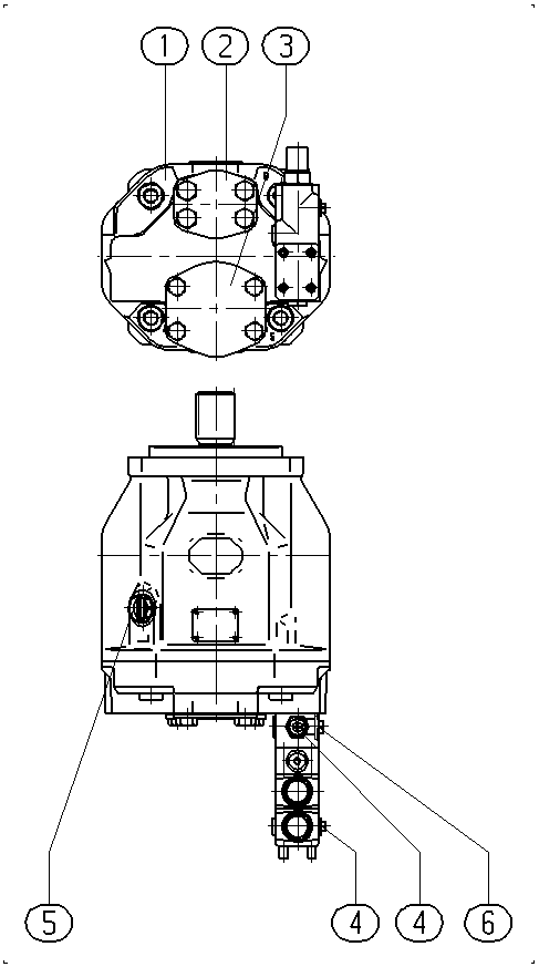 AP A10V O140 DFR1/31L-PSD11N00 -S1366 — Zeichnung