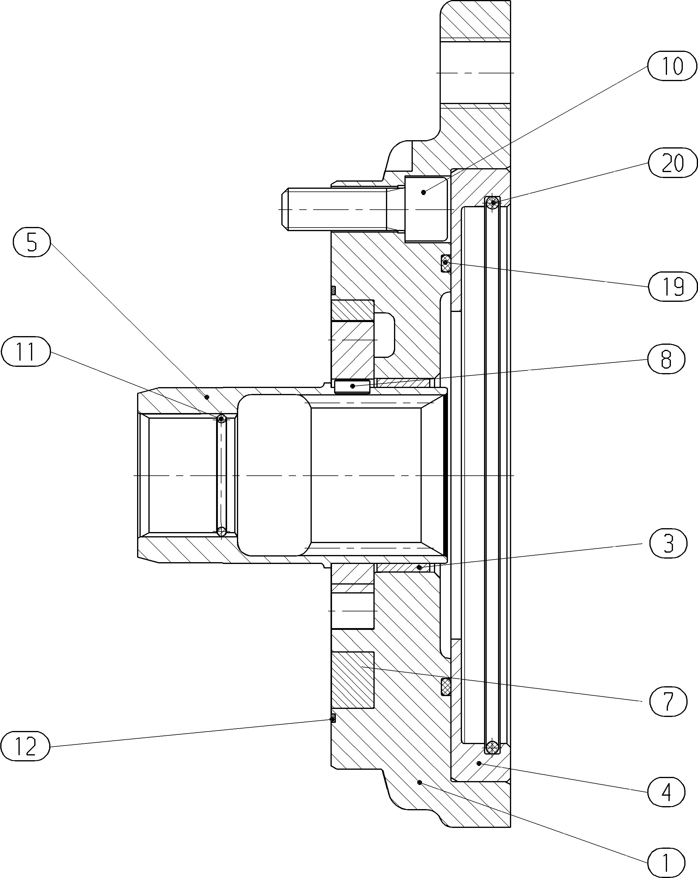 INTERNAL GEAR PUMP — Zeichnung