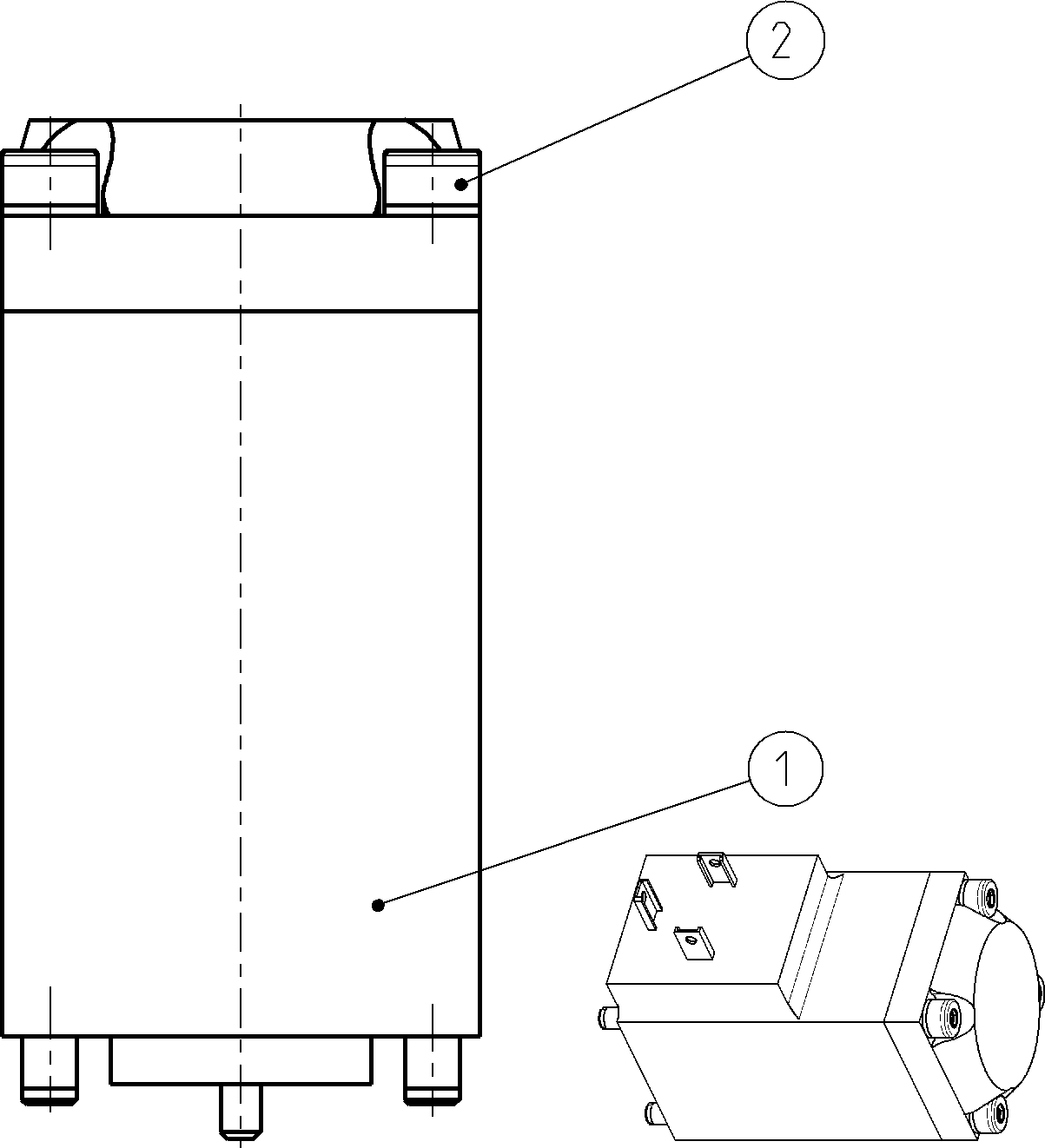 SWITCHING SOLENOID — Zeichnung