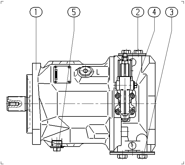 AP A10V O 71 DFR1/31R-VSC42K07 -S2909 — Zeichnung
