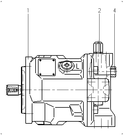 A A10V O 28 DFR1/31L-PSC12N00 -SO379 — Zeichnung
