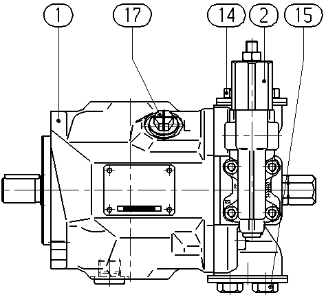 AL A10VSO 18 DR /31R-VPA12N00 — Zeichnung