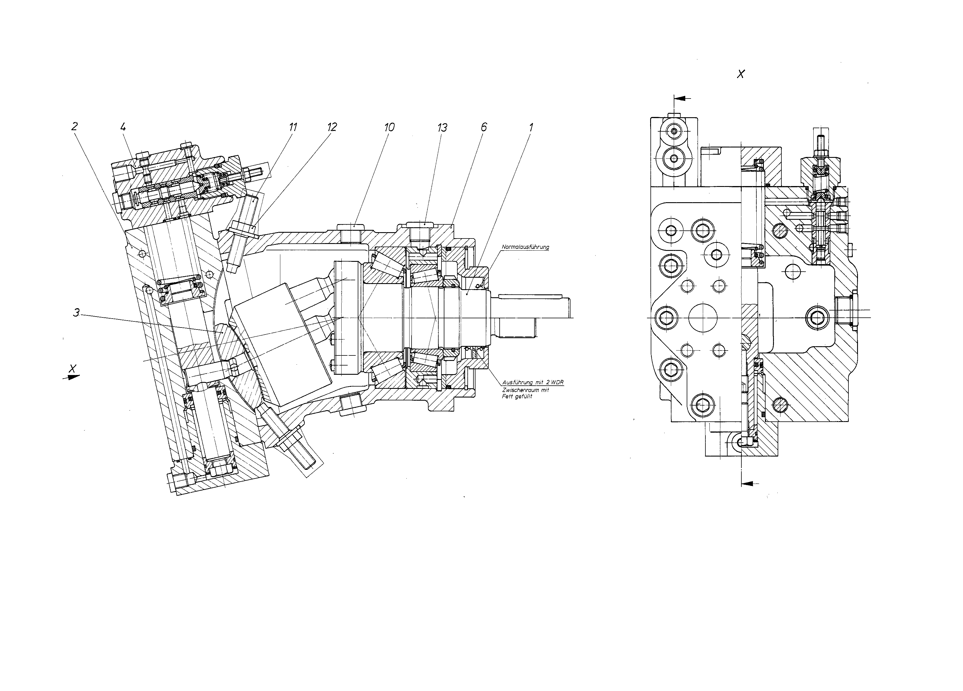 A7VO160DRX/61R-PPB01-S — Zeichnung