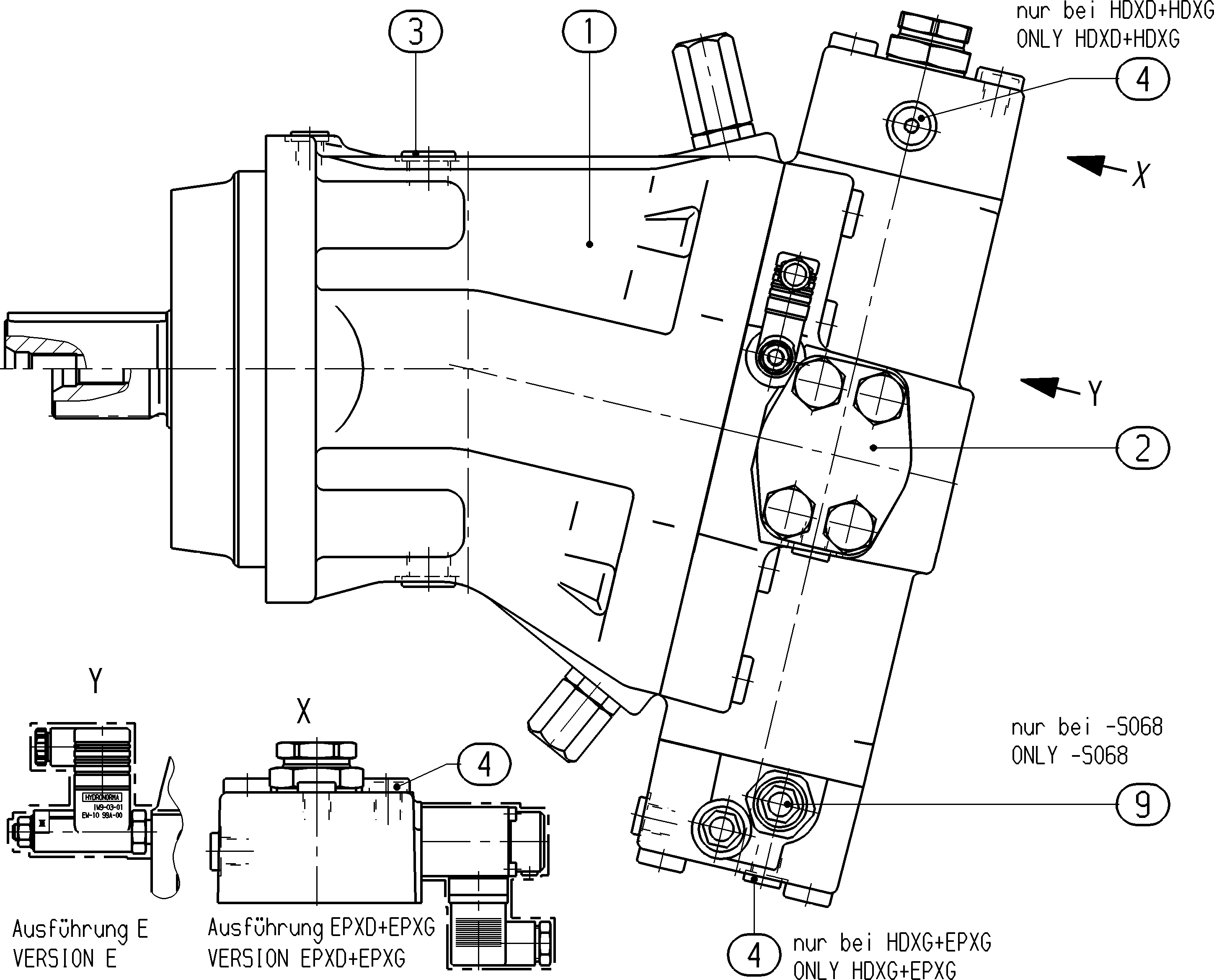 AL A6V M 250 EP2D /63W1-VZB020 EB-SO217 — Zeichnung