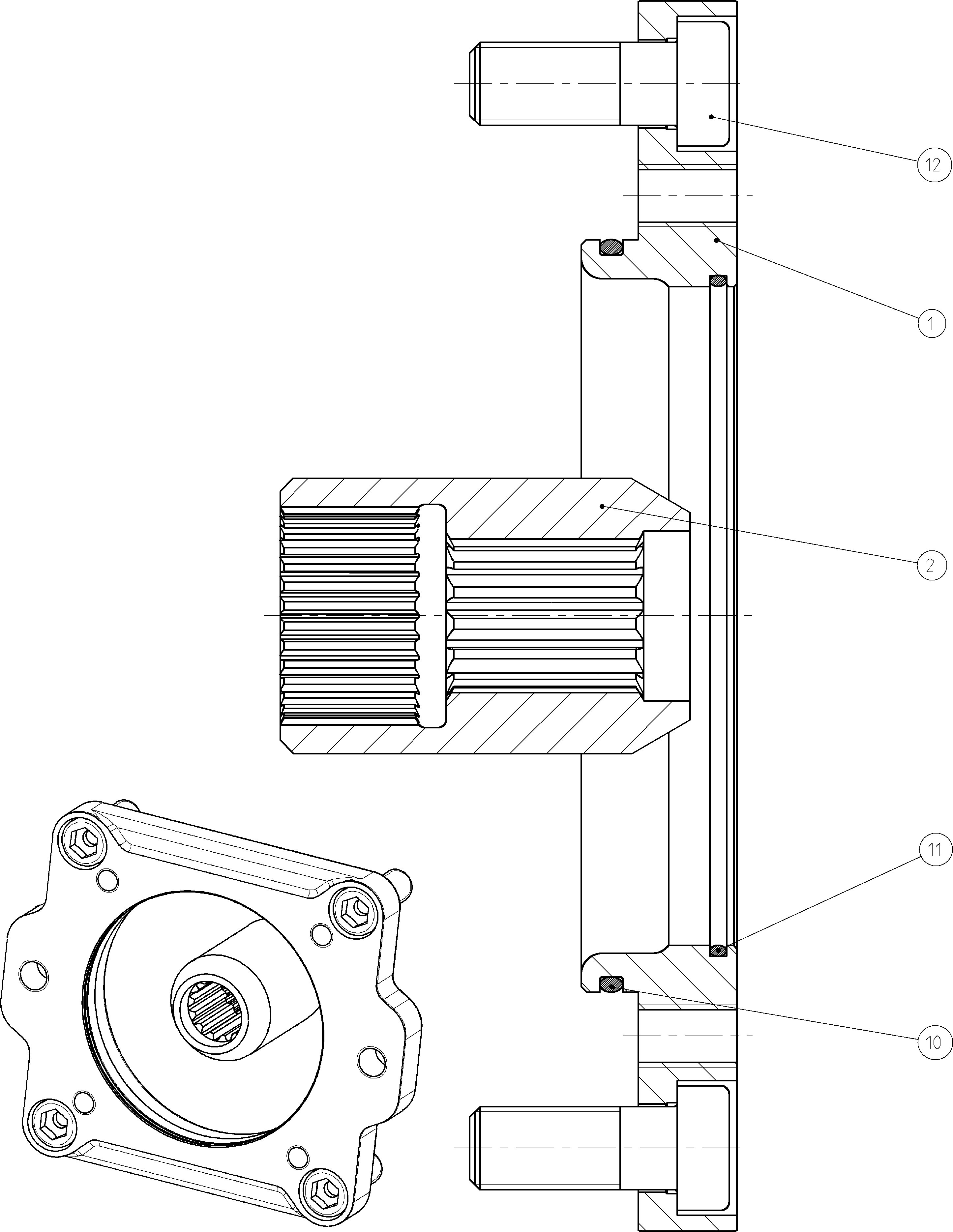 BELL HOUSING — Zeichnung