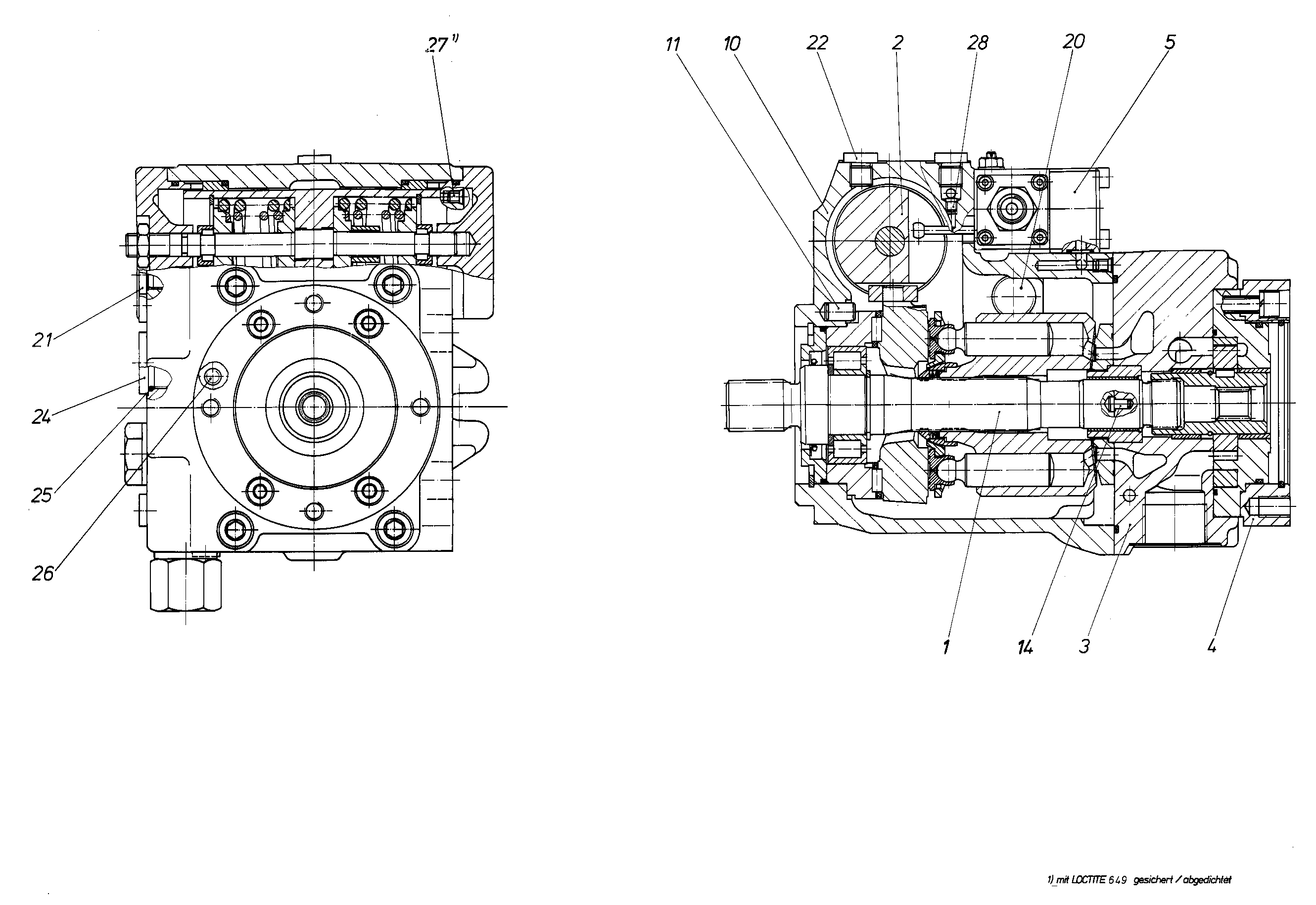 A11VG50HD1/11R-PSC10F012S — Zeichnung