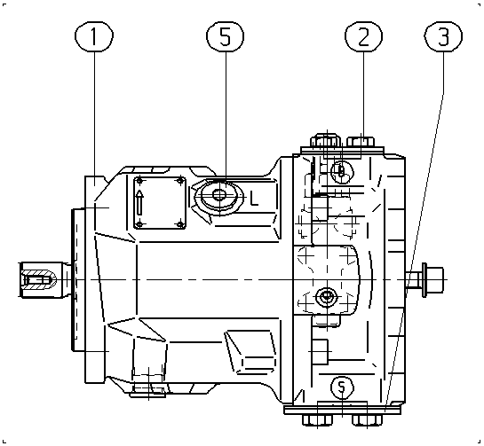 AL A10V O 28 DR /31L-PSC62K01 — Zeichnung