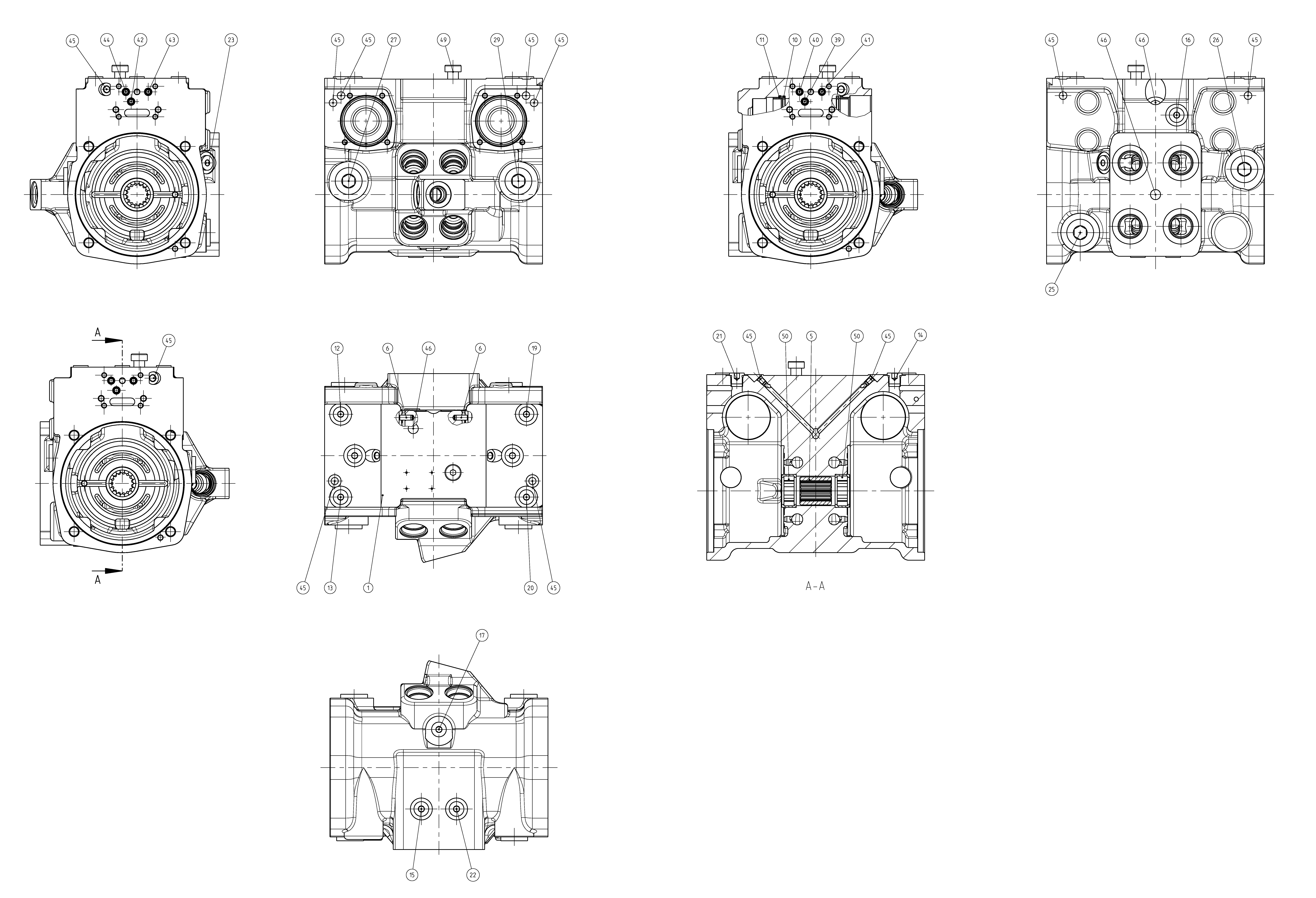 PUMP HOUSING — Zeichnung
