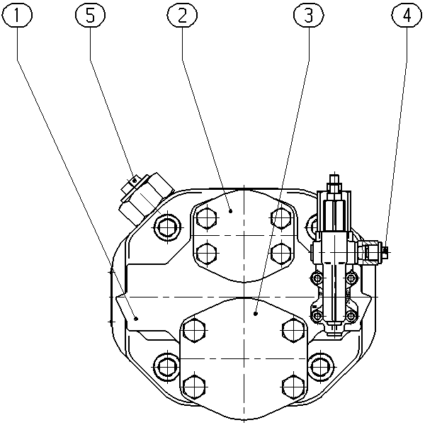 AL A10V O 71 DFR1/31L-VSC41N00 — Zeichnung