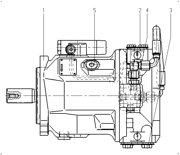 AL A10V O 71 DFLR/31R-PSC12K07 -SO496 — Zeichnung