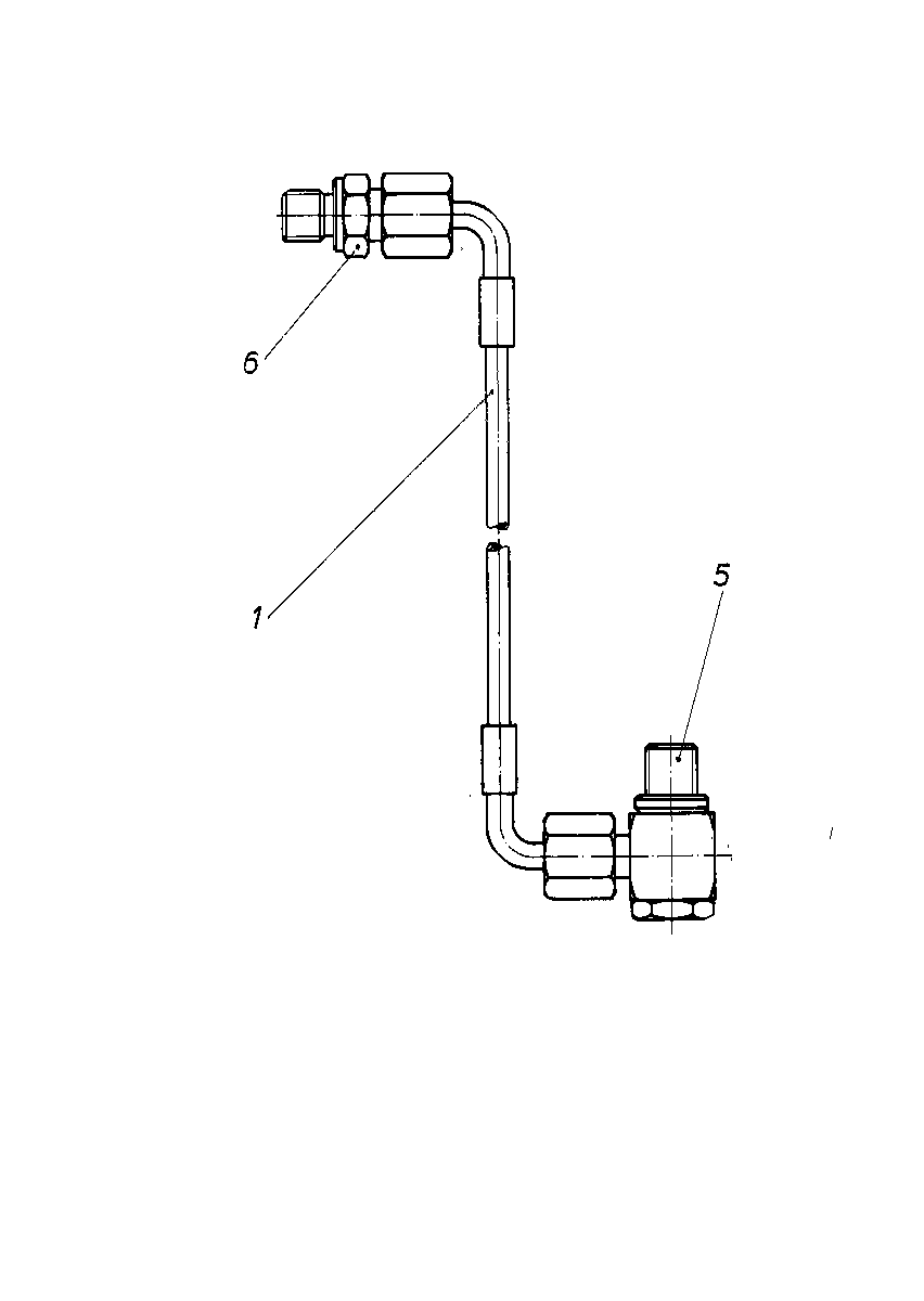 HYDRAULIC LINE — Zeichnung