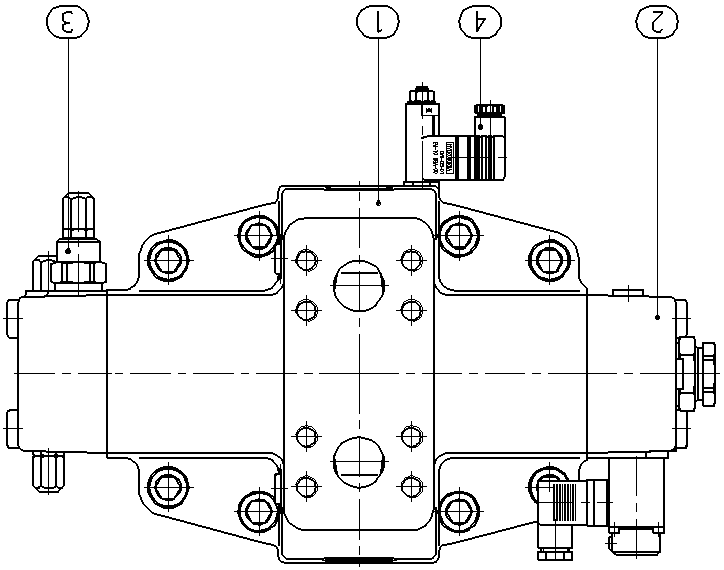 V A6V M 500 EP2D /63-V010E — Zeichnung