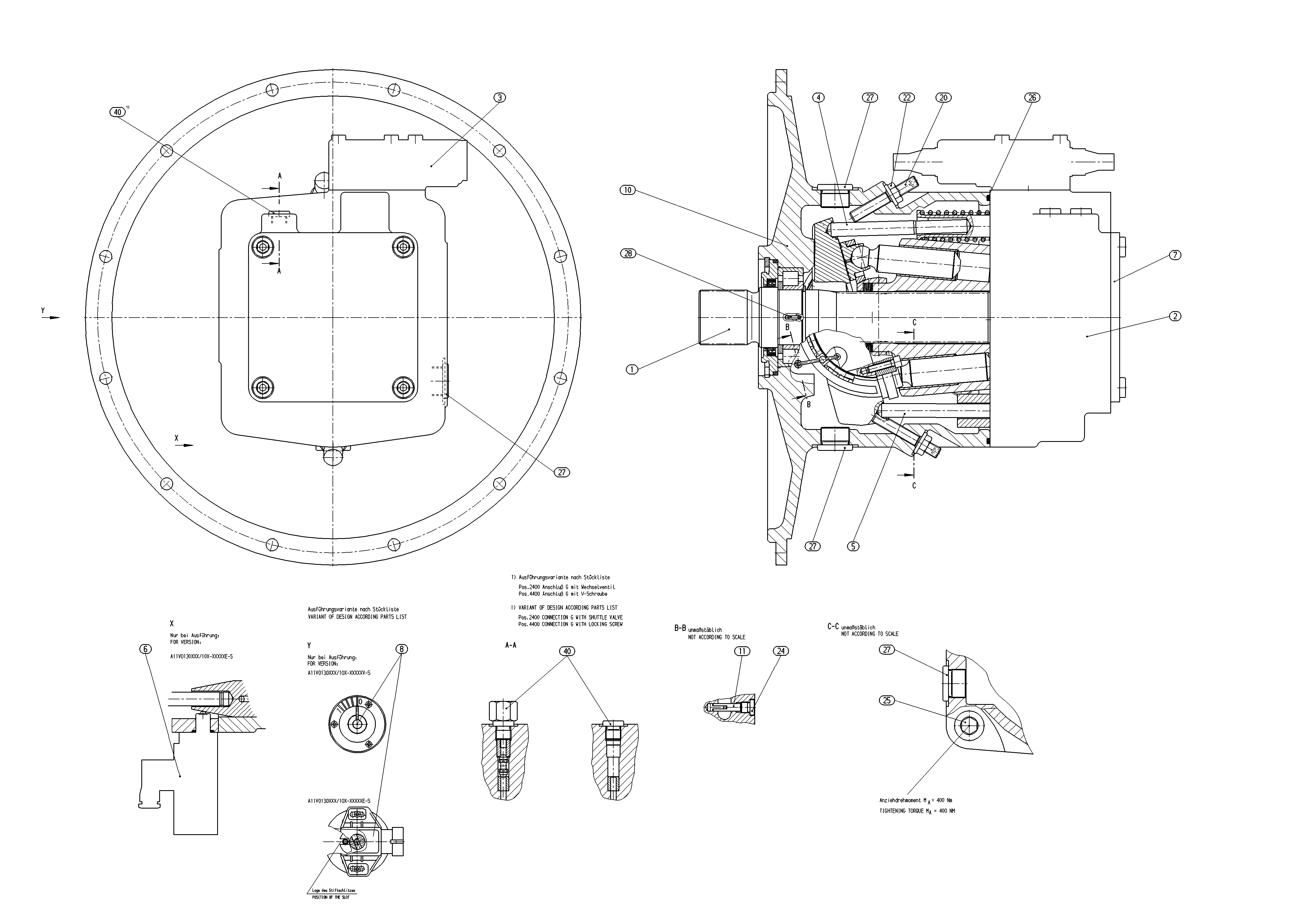 A11VO130LRCS/10R-NZG12K04 — Zeichnung
