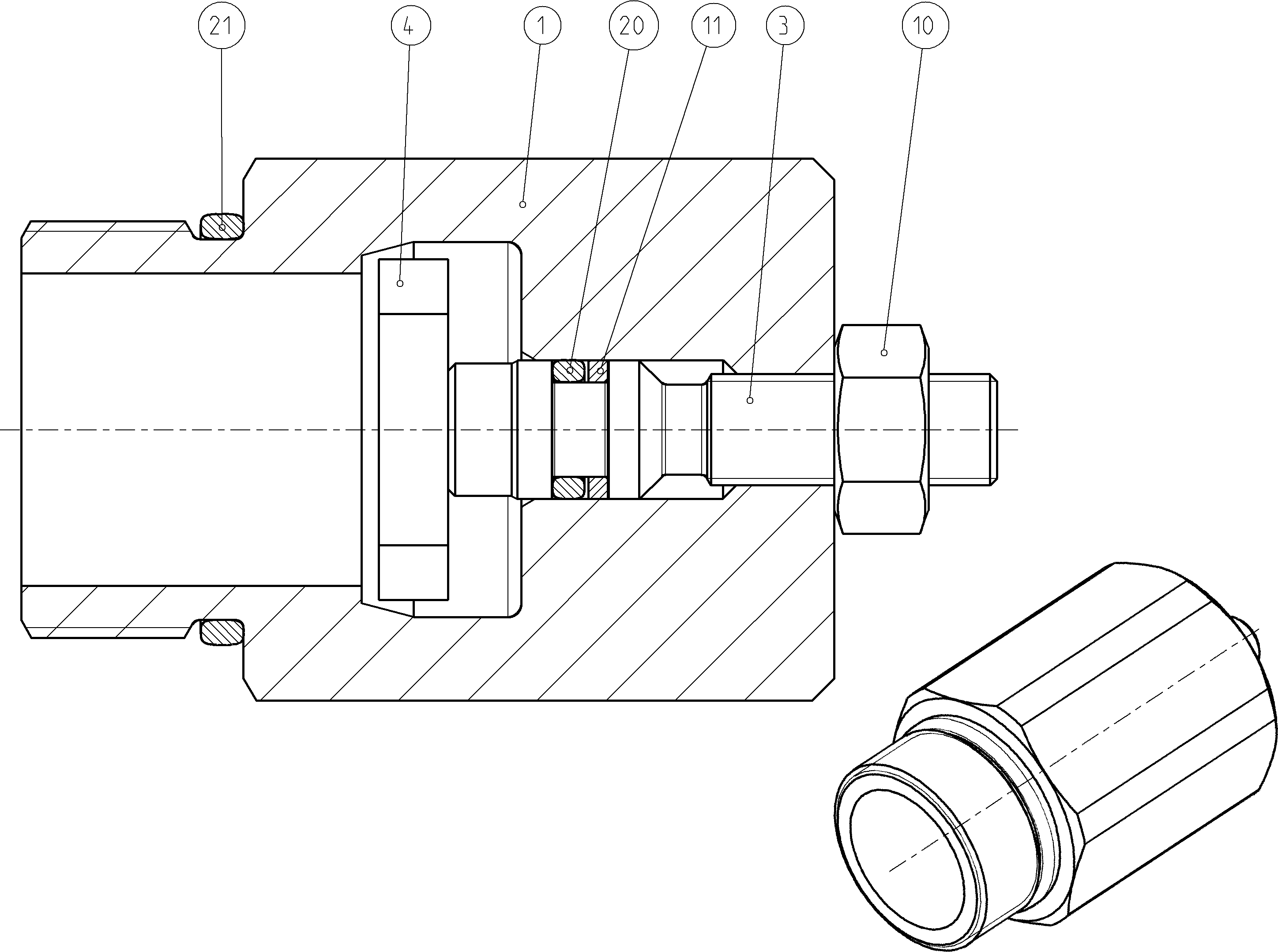 SERVO UNIT — Zeichnung