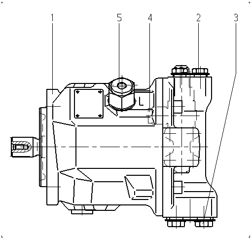 AL A10V O 45 DFR /31L-PSC12N00 — Zeichnung