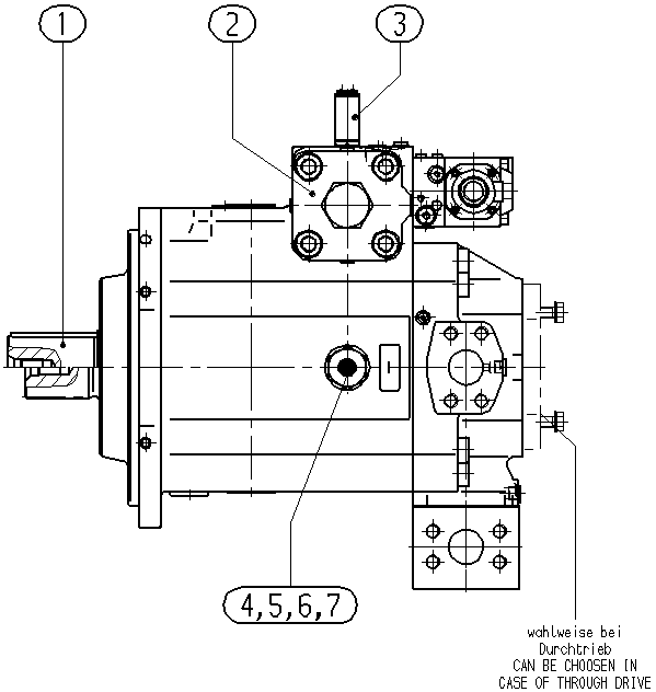 A A4VSO 750 EP /30R-VZHXXK99 -S1969 — Zeichnung
