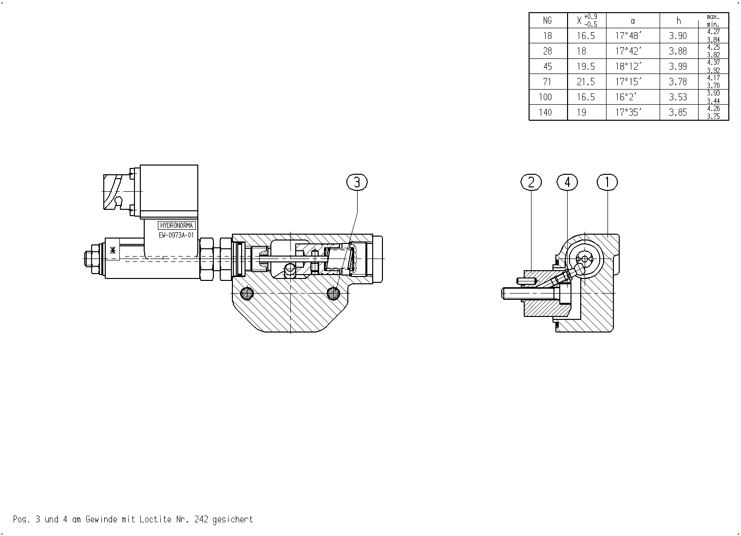 INDUCTIVE POS.TRANSDUCER — Zeichnung