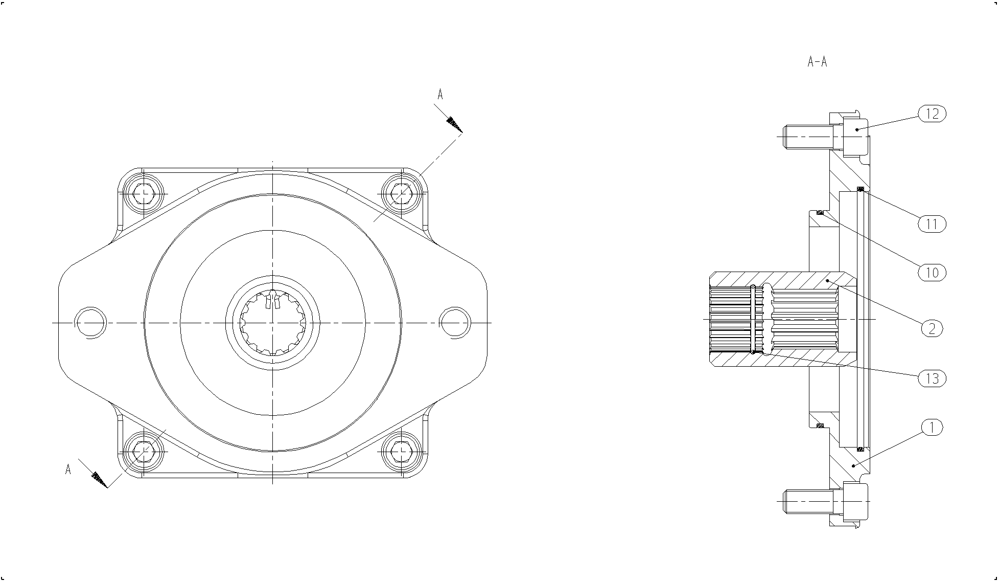 BELL HOUSING — Zeichnung