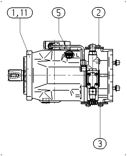 AL A10V O140DFLR1/31R-PSD62K68 -SO294 — Zeichnung