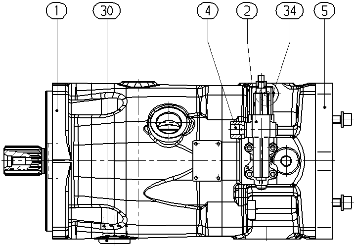 A A10VSO140 DRF /32R-VPB22UB8Z — Zeichnung