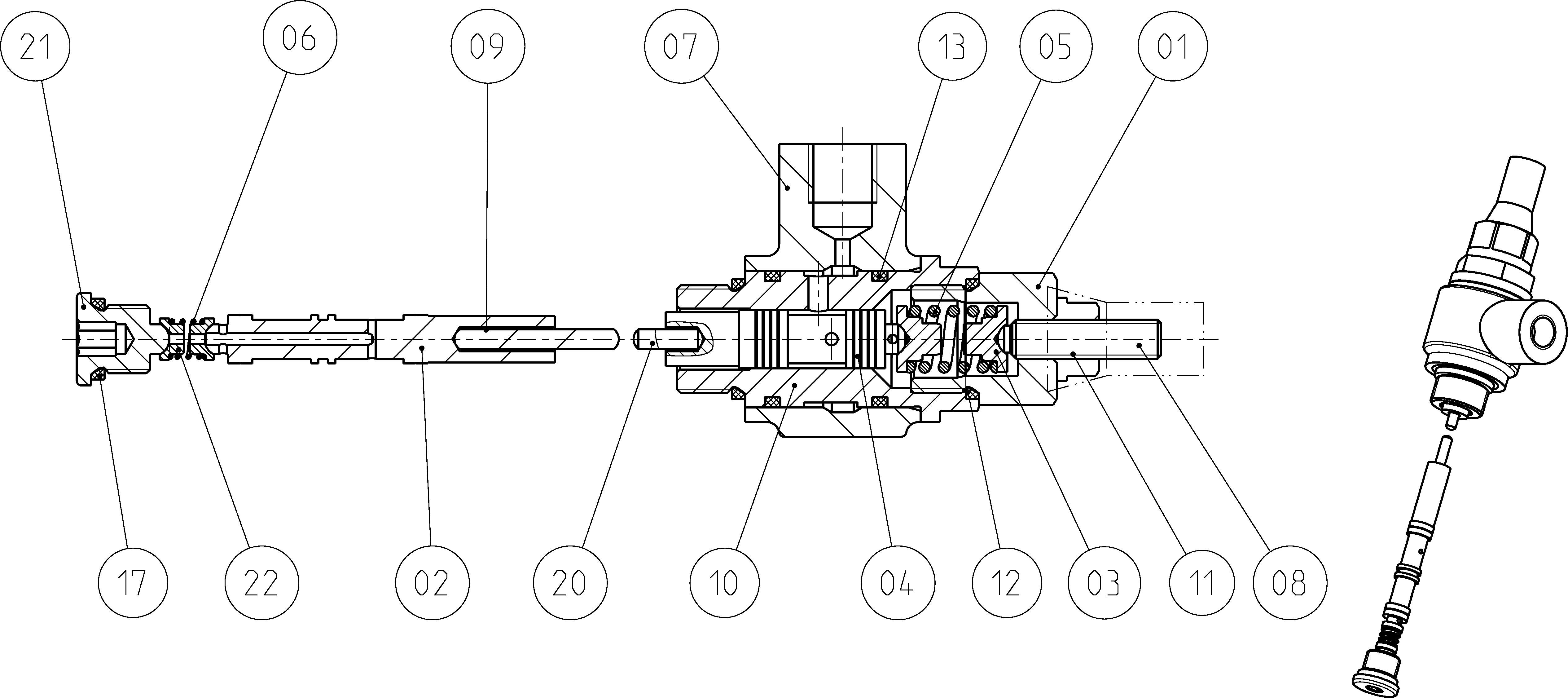 CONTROL ELEMENT — Zeichnung
