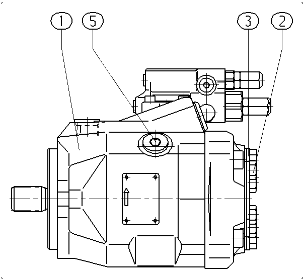 AL A10V O 45 DR /52L-VSC11N00 -SO794 — Zeichnung