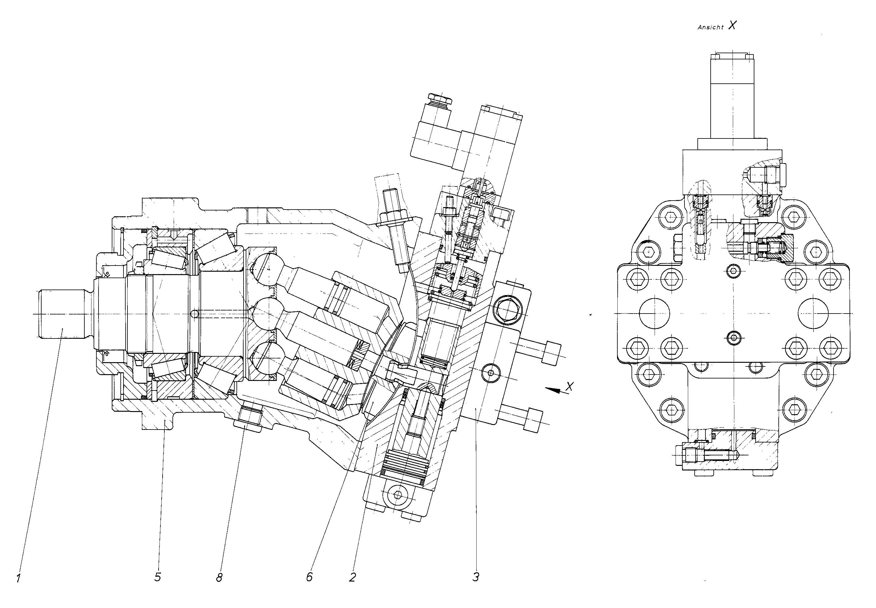 A6VM107EP2/60W-PZB017B-S — Zeichnung