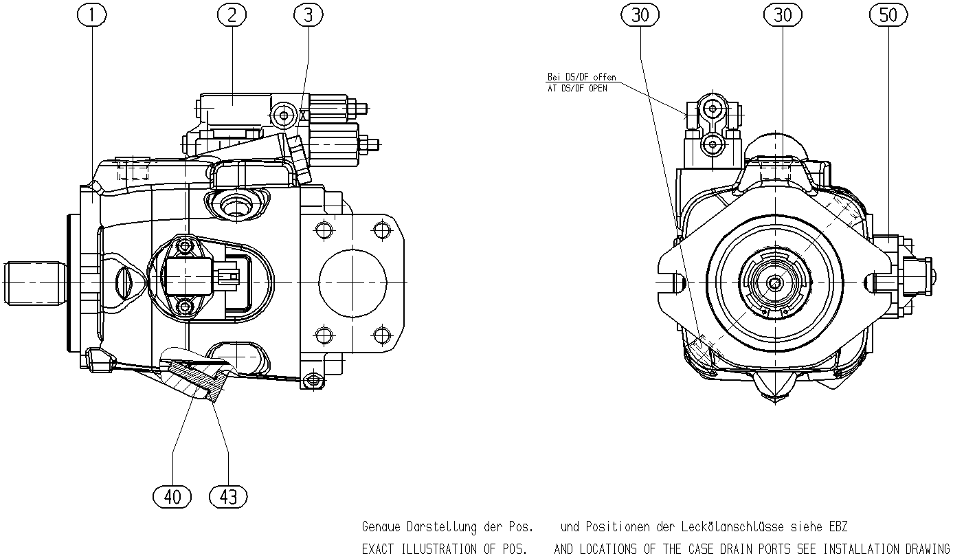 AA10VO63DRG/53R-VSC62N'980392*G*& — Zeichnung