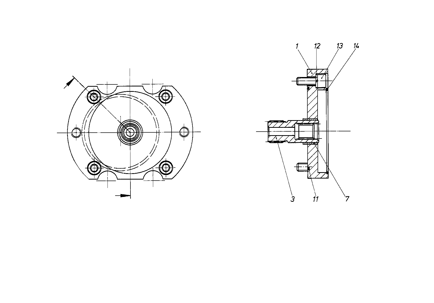 BELL HOUSING — Zeichnung